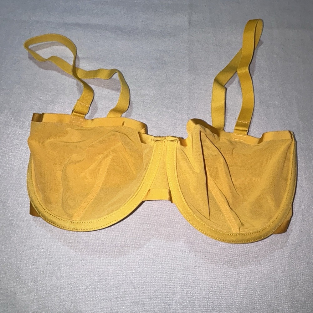 Cuup‎ Bra The Balconette Mesh Sun 32F Bright yellow